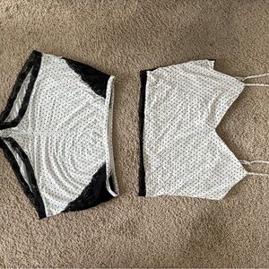 Victoria's Secret Black and White Set